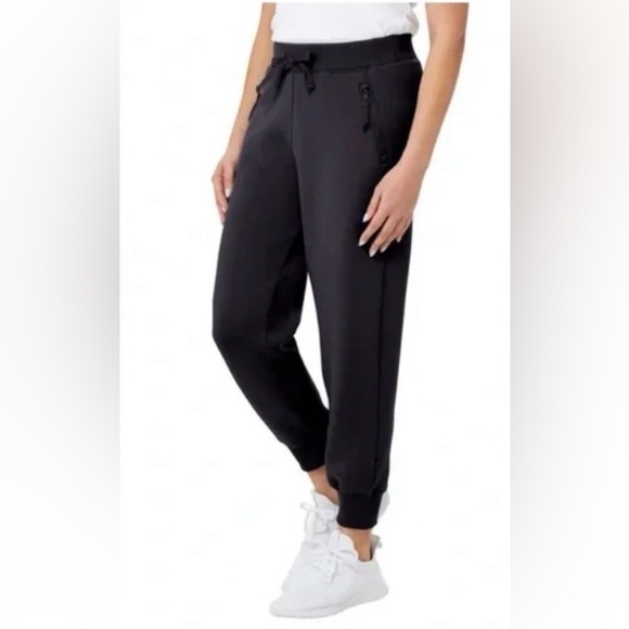 Kirkland Signature Women's Black Track Pants- NTW - Picture 2 of 7